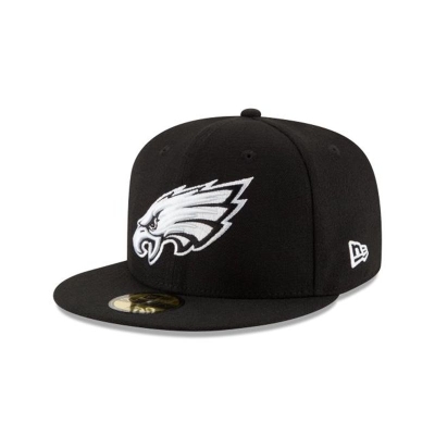 Philadelphia Eagles Gorra | New Era NFL 59fifty Fitted Cap Mexico - Negros